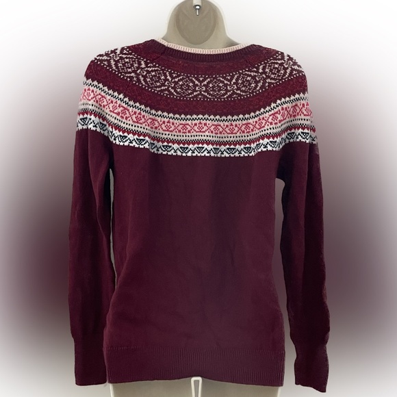 HOLLISTER WOMANS FAIR ISLE SWEATER - Picture 4 of 5